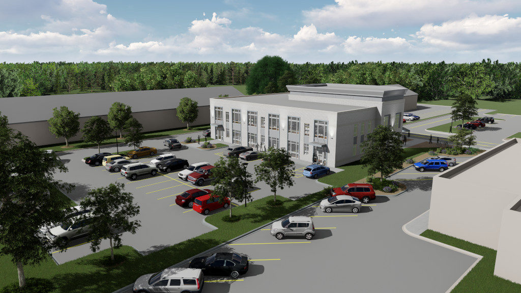 Exterior Rendering 4 Center for Philanthropy, Exterior Rendering 4